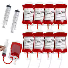 Halloween Vampire Blood Bags – 400ml Horror Party & Cosplay Props